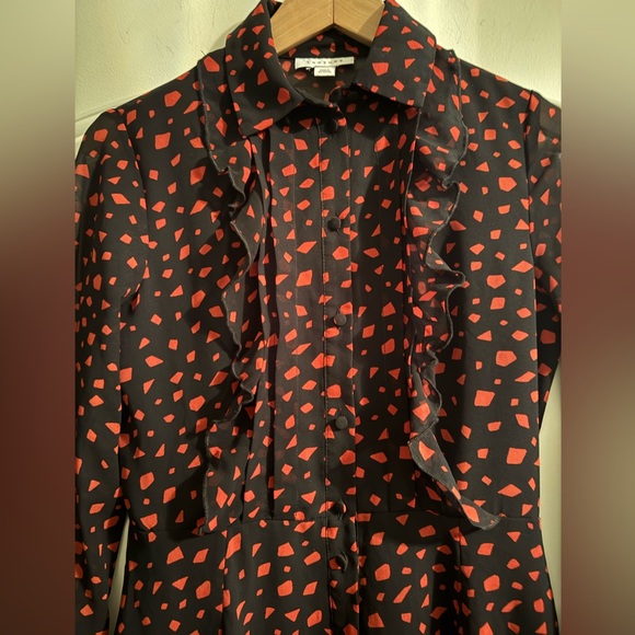 Topshop Ruffle Dress - Picture 2 of 8